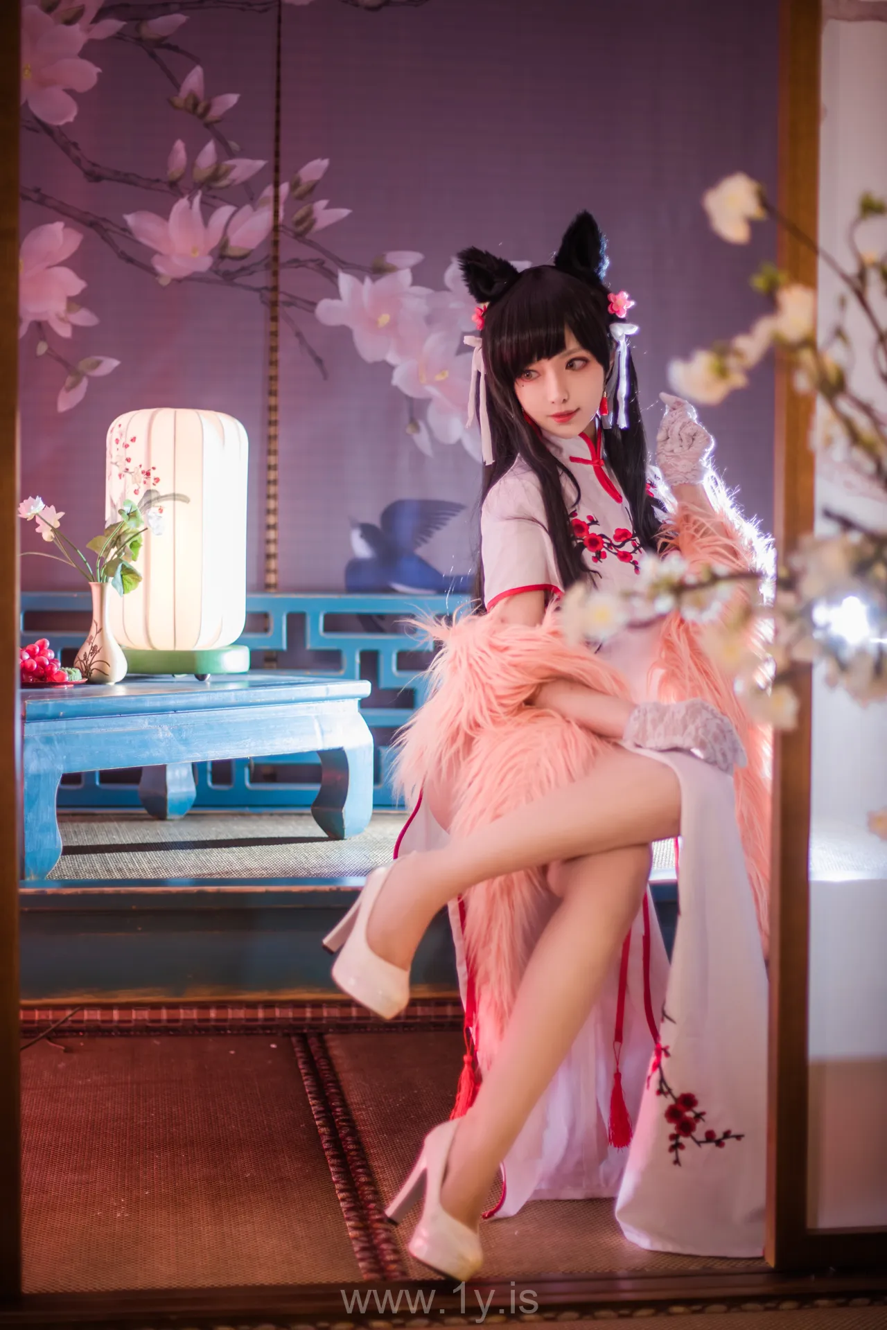 Coser@Shika小鹿鹿 NO.004 Stylish Asian Teen 爱宕旗袍